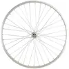 Image de Roue Velo Urbain 650 x 30a AR ecrou axe Plein Jante alu Argent RL a Visser 5/6/7v 36t