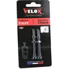 Image de Valves Tubeless 44mm - Presta - Aluminium - Noir (la Paire) - Noir, 44mm, Presta