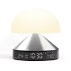 Image de Lexon MINA Sunrise Reveil matin lumineux, simulateur d'aube et crépuscule, 5 sons naturels, lampe de chevet LED veilleuse et luminothérapie - couleur Aluminium