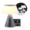 Image de Lexon Lampe de chevet LED LUMA L, Grande lampe de table sans fil tactile avec variateur d'intensité et synchronisation multi lampes, 9 couleurs de lumière rechargeable - Gris métal
