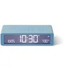 Image de Lexon Flip Classic réveil Matin Lumineux, réversible avec Faces on Off et Fonction Snooze, à écran LCD et Lumière Tactile, Rechargeable par USB-C - Bleu Clair