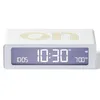 Image de Réveil LEXON Flip Mini de Voyage Rechargeable Blanc