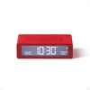 Image de Lexon Flip Mini Réveil Matin de Voyage, Horloge numérique LED on/Off à luminosité réglable, Rechargeable et Tactile, idéal comme réveil de Chevet - Rouge