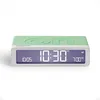 Image de Lexon Flip Classic réveil Matin Lumineux, réversible avec Faces on Off et Fonction Snooze, à écran LCD et Lumière Tactile, Rechargeable par USB-C - Menthe Glossy