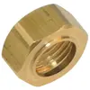 Image de ecrou collet battu en laiton - 20 x 27 - pour tube 16 mm - sachet de 10 pièces