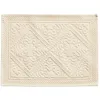 Image de Vivaraise - Tapis de Bain Enzo   Tissu éponge 100% Coton, Doux et Absorbant   Motif Jacquard élégant