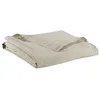 Image de Vivaraise   Drap Plat réversible Zeff   pour lit Double 2 Personnes 240x300 cm   Linge 100% Lin lavé Stonewashed   Toucher Doux   Tendance bohème Chic