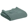 Image de Vivaraise Jeté de lit 240/260 Maia 100% Coton Vert Gris
