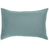 Image de Vivaraise   Taie d'oreiller Zeff   Housse Lavable   100% Coton lavé Stonewashed   Fermeture en Rabat