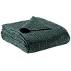 Image de Vivaraise - Jeté de lit et de canapé Tana   Couverture d'appoint, Couette légère réversible   100% Coton lavé Stonewashed   Tissage nid d'abeille