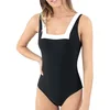 Image de Janine Robin - Maillot de Bain 1 pièce Encolure carrée Sculptant Java 44