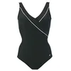 Image de Janine Robin - Maillot de Bain 1 pièce Grande Taille Sculptant Java 38F - Noir - Marque Française - Haute Qualité