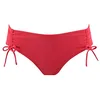 Image de Janine Robin - Bas de Maillot de Bain Culotte Ajustable Darling 44 - Rouge - Marque Française - Haute Qualité