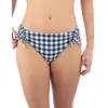 Image de Laura By Janine Robin - Bas de Maillot de Bain Culotte Ajustable Mimbeau 38 - Bleu Marine - Marque Française - Haute Qualité