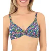 Image de Laura By Janine Robin - Haut de Maillot de Bain Triangle à Armatures Florenza 90DE - Bleu - Marque Française - Haute Qualité