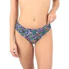Image de Laura By Janine Robin - Bas de Maillot de Bain Culotte couvrante drapée Florenza 40 - Bleu - Marque Française - Haute Qualité