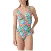 Image de Janine Robin - Maillot de Bain 1 pièce Coques Amovibles avec Armatures Maddalena 42 - Bleu - Marque Française - Haute Qualité