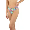 Image de Janine Robin - Bas de Maillot de Bain Culotte drapée Maddalena 40 - Bleu - Marque Française - Haute Qualité