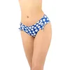 Image de Laura By Janine Robin - Bas de Maillot de Bain Culotte Ajustable Nouméa 40 - Bleu - Marque Française - Haute Qualité