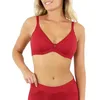 Image de Janine Robin - Haut de Maillot de Bain Triangle à Armatures Grace 85DE - Rouge - Marque Française - Haute Qualité