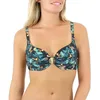 Image de Janine Robin - Haut de Maillot de Bain Balconnet Cenote 90D - Vert - Marque Française - Haute Qualité
