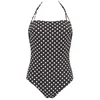 Image de Janine Robin - Maillot de Bain 1 pièce Bustier Monica 38 - Marron - Marque Française - Haute Qualité