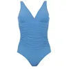 Image de Janine Robin - Maillot de Bain 1 pièce Coques Amovibles Sculpt 44 - Bleu Indigo - Marque Française - Haute Qualité
