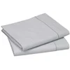 Image de Blanc des Vosges Uni 57 Fils Drap - Coton - Perle - 240x300 cm