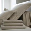 Image de Taie de traversin Coton BLANC DES VOSGES 45 x 140 cm FICELLE 1 PLACE