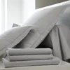Image de Taie de traversin Coton BLANC DES VOSGES 45 x 140 cm PERLE
