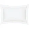 Image de Blanc des Vosges Uni 57 Fils Taie, Coton, Blanc, 50 x 75 cm