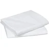 Image de Blanc des Vosges Uni Percale Drap Coton Blanc 240 x 300 cm