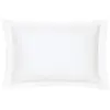 Image de Blanc des Vosges Uni Percale Taie Coton Blanc 50 x 75 cm