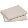 Image de Blanc des Vosges Uni Percale Housse de Couette, Coton, Lin, 200x200 cm