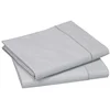 Image de Blanc des Vosges Uni Satin Drap Coton, Métal, 240x300 cm