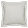 Image de Blanc des Vosges Uni Satin Taie Coton Métal 65x65 cm
