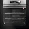 Image de Four encastrable pyrolyse De Dietrich DOP7350X - Four multifonction Chaleur tournante ou pulsée / 73 litres / Classe A+ / Noir et Inox / Porte froide (4 vitres)