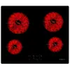 Image de De Dietrich DPV7650B plaque Noir Intégré Plaque avec zone à induction - Plaques (Noir, Intégré, Plaque avec zone à induction, 1200 W, Rond, 14,5 cm)
