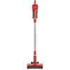 Image de BRANDT ASB20R - Aspirateur Balai sans Fil - 2 en 1 - sans Sac - Puissance 29V - 0,35 Litre - 71 à 76 DB - Autonomie 35 Minutes - 2 Vitesses - Tête Flexible 180° - Accessoires intégrés - Rouge