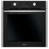 Image de Chaleur tournante, 68 L, program. electr. 2 manettes, LCD blanc, Classe A, 10 positions de cuisson dont 3 vapeurs et pain, Guide saveur 12 recettes, contre porte plein verre demontable, Porte froide, 2 modes pyro dont pyro Eco, Fermeture douce en occasion ou reconditionné