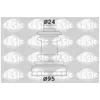 Image de SASIC 2933423 Kit soufflet de transm.
