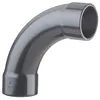 Image de Plasson - Raccord PVC pression pour piscines - COUDE GRAND RAYON PVC PRESSION 90° FF à coller - Ø20 -