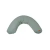 Image de BÉABA - Big Flopsy  - Coussin de grossesse et dallaitement - Fleur de coton® - 180 cm - Vert Sauge