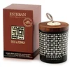 Image de ESTEBAN Bougie décorative parfumée Teck & Tonka