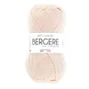 Image de Bergère de France - 100% COTON BIO pelote de laine à tricoter et crochet (50g)   100% Coton biologique - 3 mm - Fabrication Française - Fil rond pour l’été - Rose (Dragée)