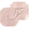 Image de ED ENJOY HOME Galette de Chaise à Rabat, 40x40 cm, Vieux Rose, avec Nouettes, 100% Polyester, Tissu Certifié Oeko-TEX, Satinée, Collection Basic