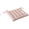 Image de Enjoy Home, Galette de Chaise piquée, Vieux Rose, carré 38x38cm, 100% Coton, Attache par Nouettes, Idéal pour Une Assise Confortable, Collection Panama