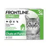 Image de Frontline Combo chat - Anti-puces anti-tiques pour chat - 3 pipettes