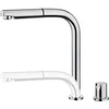 Image de Essebagno Magic mitigeur évier chromé escamotable extractible 2 trous 'spécial fenêtre'