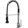 Image de Essebagno Plimo mitigeur évier à douchette mobile chromé noir